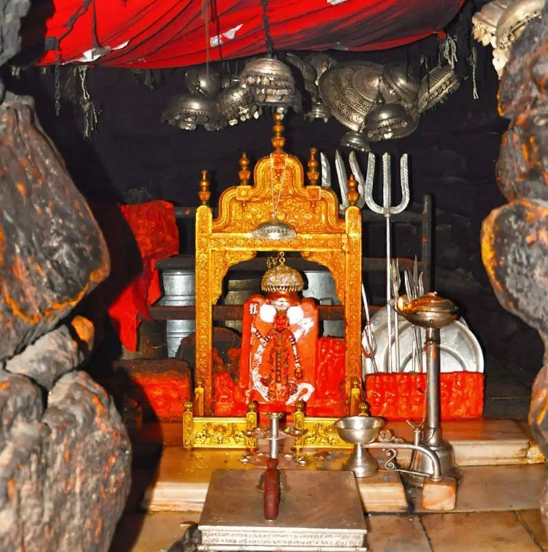 Karni Mata Temple built by Maharaja Bakhtawar Singh in Alwar after he recovered from an unexplained illness.